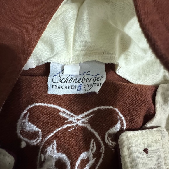 Schöneberger Trachten Couture Lederhosen Baby Overall - Picture 6 of 6